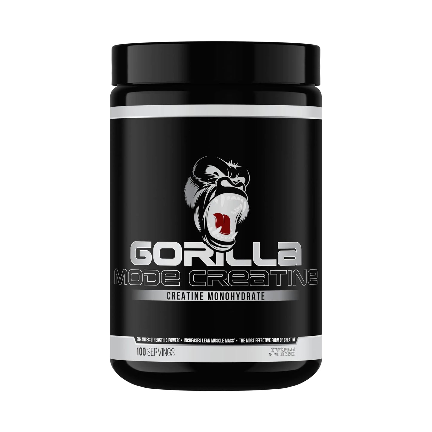 Gorilla Mode Creatine – Premium Micronized Formula 100 Servings