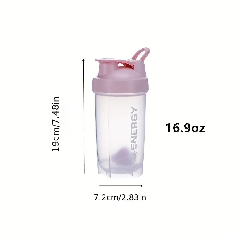 VERTO Classic Shaker – Lightweight 16oz Fitness Bottle