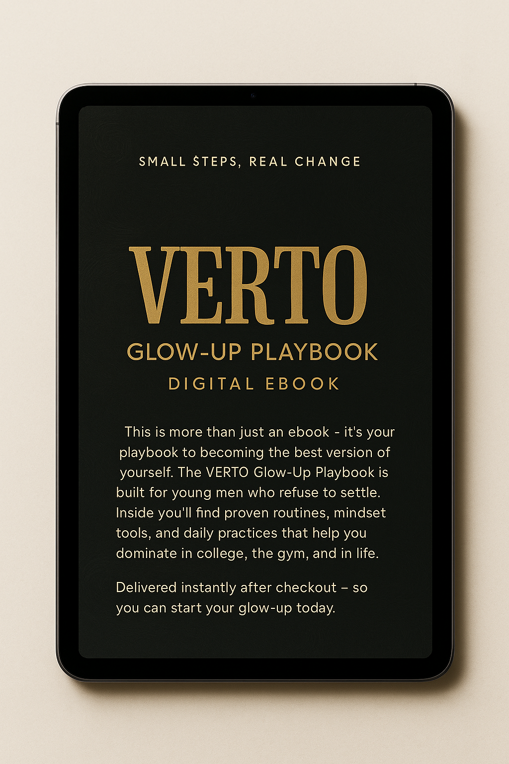 VERTO Glow-Up Playbook | Digital E-book