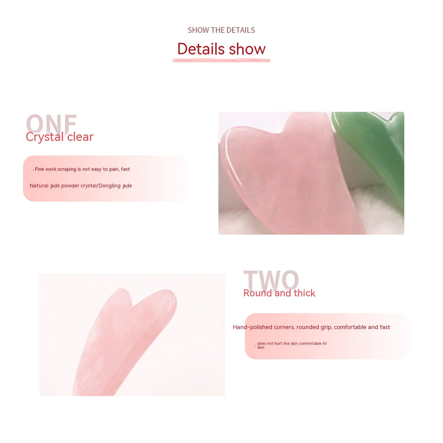 Jade Gua Sha Facial Tool