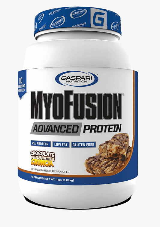 Gaspari MyoFusion Advanced Protein – Chocolate Peanut Butter Strength Blend 4 Pound